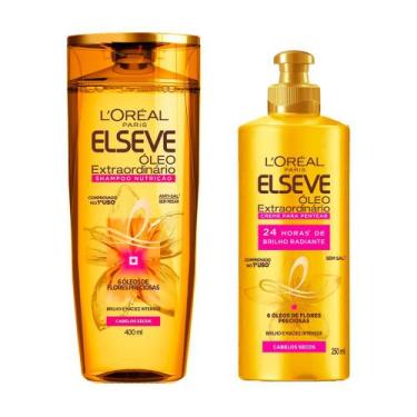 Imagem de Kit 1 Creme de Pentear Elseve Óleo Extraordinário Nutrição Intensa com