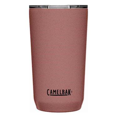 Imagem de CamelBak, Copo Térmico Thumbler, 500 mL, Aço Inoxidável, Tampa De Três Modos, Base Silicone,Mantém a Temperatura, Sem Vazamentos, Revestimento Resistente, Rosa