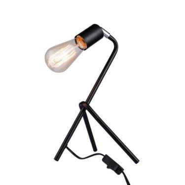 Imagem de Luminária Abajur Taschibra Stand Preto E27 Bivolt, Bivolt