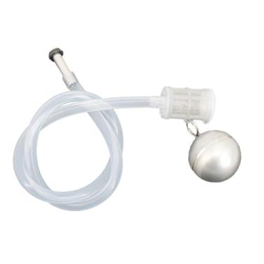 Imagem de Kit de tubo de imersão de silicone flutuante para barril de cerveja, com filtro e flutuador de esferas de aço inoxidável de 80 cm, para cerveja artesanal, com trava de esferas/pinos