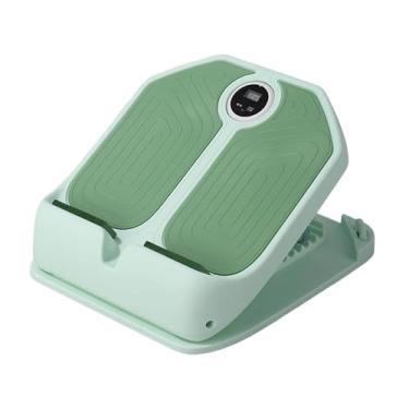Imagem de menolana Prancha de alongamento de panturrilha ajustável com temporizador, rampa de inclinação portátil para exercícios, antiderrapante para homens e mulheres, Verde