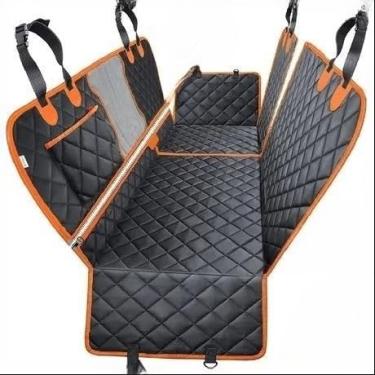 Imagem de Capa Protetora para Banco de Carro 5 em 1 Pet Impermeável com Cinto de Segurança - Capa Carro à Prova D’Água para Cachorro, Gato e Animais