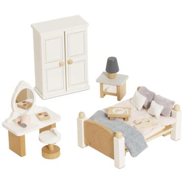 Imagem de Conjunto de Acessórios Para Casinhas de Bonecas, Móveis de Madeira Para Meninas e Meninos, Ideal Para Crianças a Partir de 3 Anos Le Toy Van