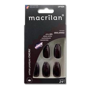 Imagem de Unhas Postiças Bailarina Cacau UP404 - Macrilan