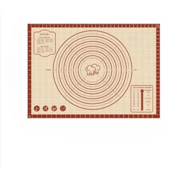 Imagem de Tapete de Silicone, Tapete de Silicone Culinario, para Bolo de Massa óleo e Panelas Cozinhar, 66 Cm X 40 Cm