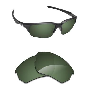 Imagem de Alphax Lentes de reposição polarizadas Elite cinza verde para óculos de sol Oakley Flak Beta OO9363