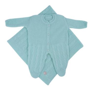 Imagem de Saída de Maternidade Trançado - Kowak, Verde, RN