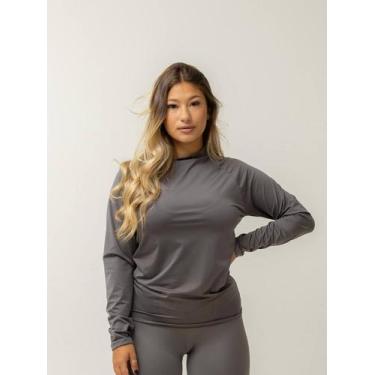 Imagem de Blusa Térmica Unissex Com Proteção Solar 50fps+ Segunda Pele  Rash Gua