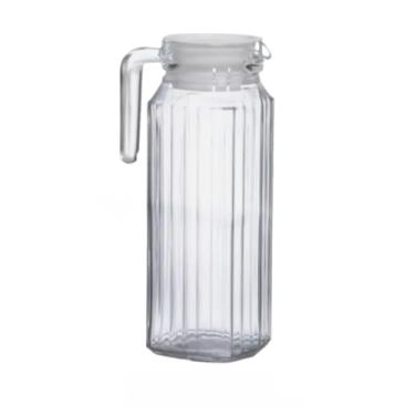 Imagem de Jarra Clássica De Vidro Para Suco Água 1 Litro Resistente(1)