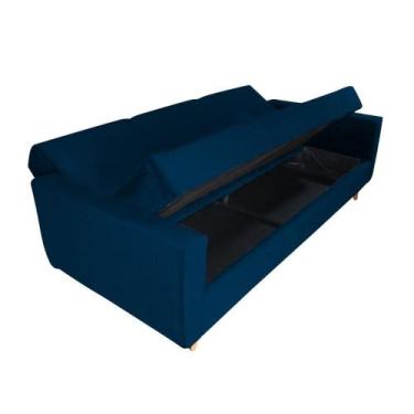 Imagem de Sofá Cama 3 lugares Com Báu Quartzo Reclinável - Larbelle - Larbelle M