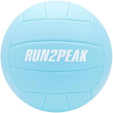 Imagem de Voleibol RUN2PEAK Soft PU tamanho 5 à prova d'água 21 cm