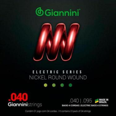 Imagem de Encordoamento Para Contrabaixo .040 Geebrl Giannini.