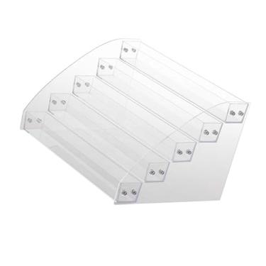 Imagem de lyrlody Suporte para Exibição de Esmalte, Organizador Cosmético Acrílico Transparente, Design de de 7 Níveis, Suporte para Esmalte e Tinta de Tatuagem (#4 (quinto andar))