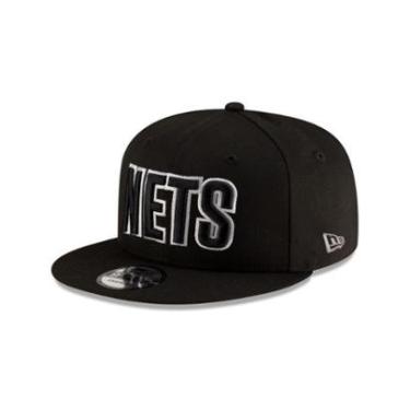Imagem de BONE NEW ERA 9FIFTY BROOKLYN NETS NBA PRETO-Masculino