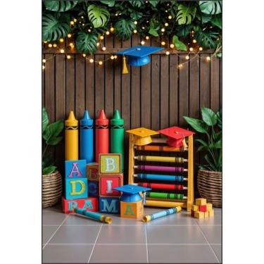 Imagem de Fundo Fotográfico Formatura Cenário Tecido 1,70 x 2,50m - Fadrix, FFOR