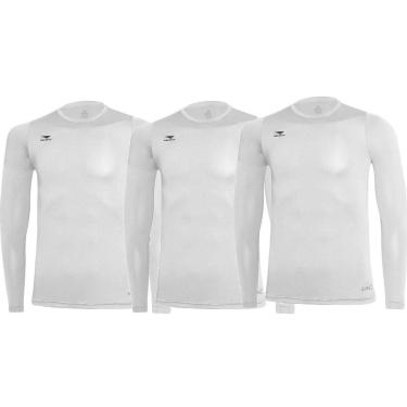 Imagem de Camisa Térmica Penalty Matis Manga Longa - Kit Com 3-Feminino