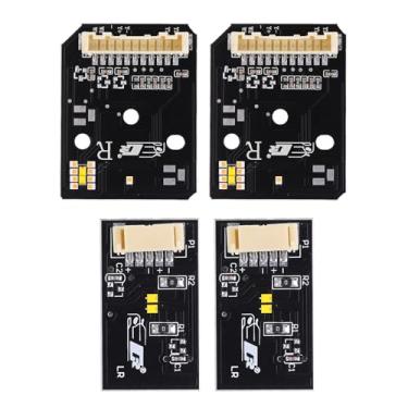 Imagem de 4 peças de placas LED amarelas Angel Eyes DRL para B&M*W G80 M3 G82 M4 M440i 430i G22 G26 2021-2024 Placas LED de luz de circulação diurna 63119851047 63119851048 631198 85105 1 63119851052, esquerda