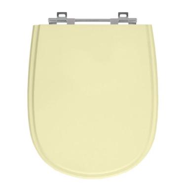 Imagem de Assento Sanitário Paris Bone (Bege Claro) Tampa para Vaso Ideal de Mad