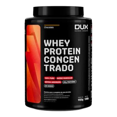 Imagem de Whey Protein Concentrado 900g Sabor Chocolate Dux Nutrition