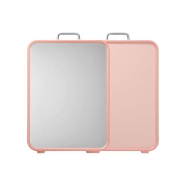 Imagem de Tábua de corte de aço inoxidável, tábuas de corte dupla face para cozinha, aço inoxidável e palha de trigo PP, tábua de cortar grande. Pode ser lavada na lava-louças