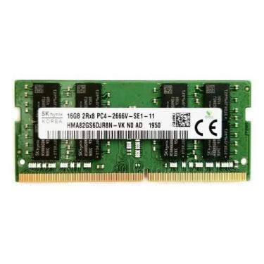 Imagem de Memória Ram Para Notebook 16GB Sk Hynix DDR4 2666Mhz PC4 21300 DDR4 26