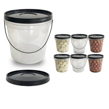 Imagem de Balde 3.2L Para Pizzaria - 6 Pçs