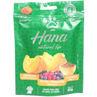 Imagem de Hana Natural Life Abóbora Frutas Vermelhas Linhaça 80g Para Cães Adult