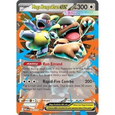 Imagem de Pokemon - Mega Kangaskhan ex - 104/132 - ME01: Mega Evolution (MEG) - Double Rare - Single Card