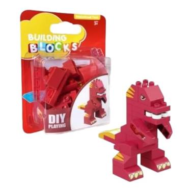 Imagem de Blocos de Montar Duplos Dinossauro 32pcs JIESTAR