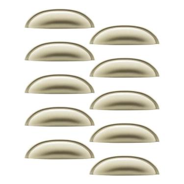 Imagem de Puxador Concha Puxador Armario Gaveta Coloni Dourado Fosco