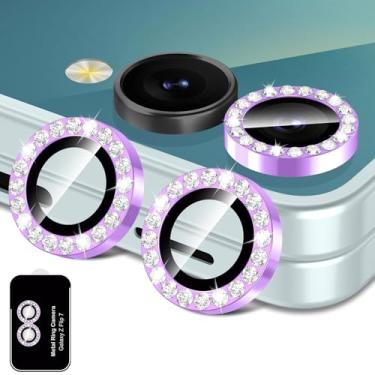 Imagem de Avocase Protetor de lente para câmera Samsung Galaxy Z Flip 7, capa de lente de vidro temperado com anel de metal individual, [forte adsorção] Capa de lente transparente HD ultrafina resistente a
