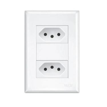 Imagem de Tomada 10A 20A Fame Evidence 5 Anos de Garantia do Fabricante, Tomada 