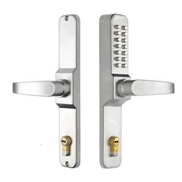 Imagem de Senha Digital Fechadura de Porta Mecânica Uso Externo Fechadura de Porta Fechadura de Segurança Doméstica (Cor: Esquerda Aberta3085Deslizante, Tamanho: 22 * 240) (Esquerda Aberta3085Deslizante 22