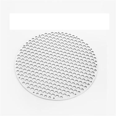 Imagem de HYUERBC Grelha para churrasco, malha para churrasco, rede redonda de aço inoxidável, rede para churrasco, redes para assar, ferramenta de churrasqueira, redes de ferro para acampamento, acessórios