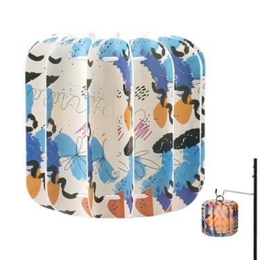 Imagem de Abajur de quebra-cabeça - Enfeite de abajur de quebra-cabeça - Peças de decoração de lanterna à prova d'água para acampamento, varandas, casamento, casa, jardim