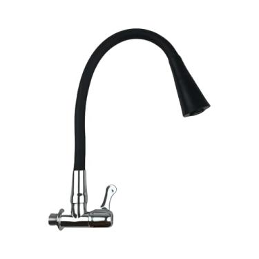 Imagem de Torneira de pia de cozinha | Torneira externa com alça única - Aparelhos domésticos para longevidade fácil instalação trailer design moderno restaurante lavanderia comercial
