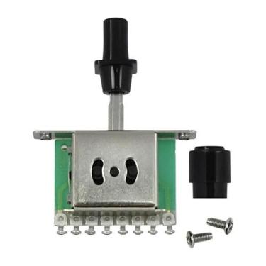 Imagem de Chave Seletora Vintage Para Telecaster Knob Preto 3 Posições - Thida