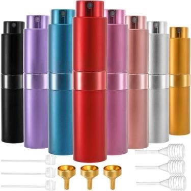 Imagem de Atomizador de perfume Foraineam, pacote com 8 ml, spray de viagem reca