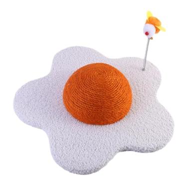 Imagem de Generic Brinquedo para gatos, arranhador antiderrapante em formato de flor, ideal para ambientes internos, 45cm