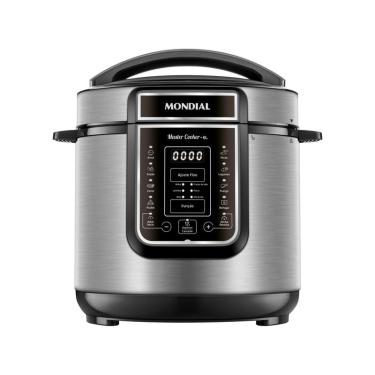 Imagem de Panela de Pressão Elétrica 6L Mondial Digital Master Cooker PE-60-6L-I