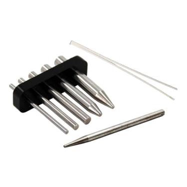 Imagem de WeiLaiKeQi Conjunto de 7 peças de ferramentas metálicas para modelismo DIY, kit portátil e compacto para dobrar bordas de modelos, ferramentas auxiliares para