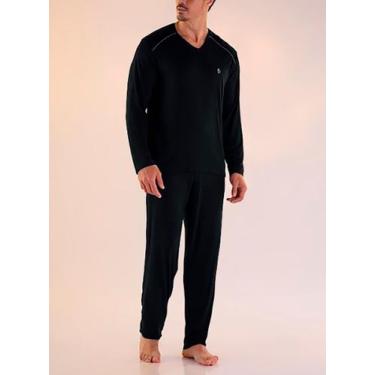 Imagem de Pijama Longo Pzama 060191 Masculino Gola Viscolycra T. M/EG, EG, 0001,
