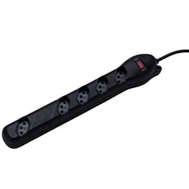 Imagem de Filtro De Linha Qualitronix 5 Tomadas Bivolt Preto - QFL5