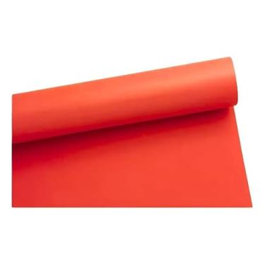 Imagem de Plástico de Mesa Vermelho Leitoso Escolar 0.10 micras 1X1.40m