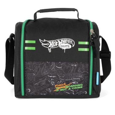 Imagem de Lancheira Térmica Escolar Juvenil Hot Wheels-Masculino