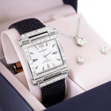 Imagem de Relógio Feminino Champion Ana Hickmann Quadrado AH20051Q Garantia de u