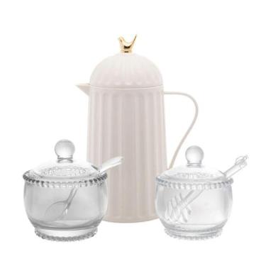 Imagem de Kit Café Da Manhã Elegante Wolff Bird Pearl