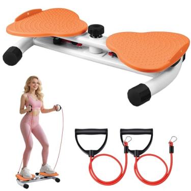 Imagem de Máquina de torção de cintura, prancha de torção abdominal com faixas de resistência – capacidade de 136 kg, equipamento de exercício doméstico para gordura da barriga, treino básico - sem ruído e