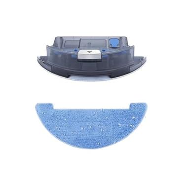 Imagem de Reservatório de água com panos de limpeza, compatível com os aspiradores robô ILIFE V80, V80 Pro, V8s, V8s Pro, V8e e V8 Plus.