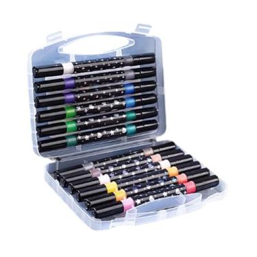 Imagem de CarpNettore Canetas Marcadoras com Glitter, Canetas Marcadoras para Pintura, Canetas para Colorir, Canetas com Glitter para a Páscoa, Aniversários, 12 Varetas